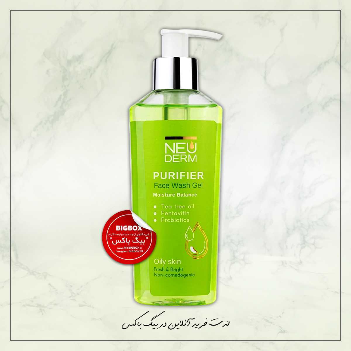  ژل شستشو صورت چرب و مختلط جنتل پیوریفایر نئودرم - 200 میلی‌ لیتر 