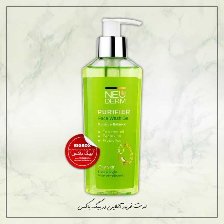 ژل شستشو صورت چرب و مختلط جنتل پیوریفایر نئودرم - 200 میلی‌ لیتر