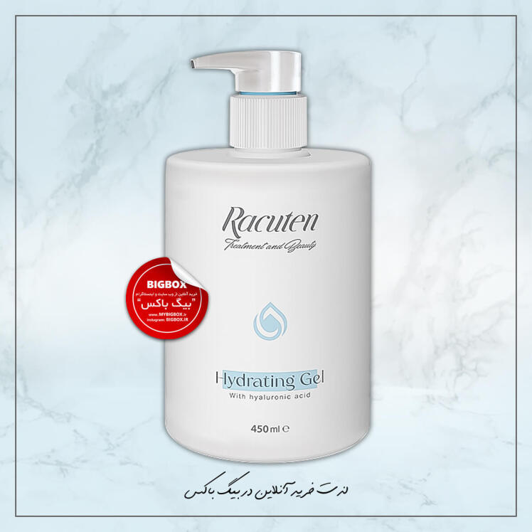 ژل هیدرودرمی راکوتن Racuten Hydrating Gel حاوی هیالورونیک اسید – ۴۵۰ میلی لیتر