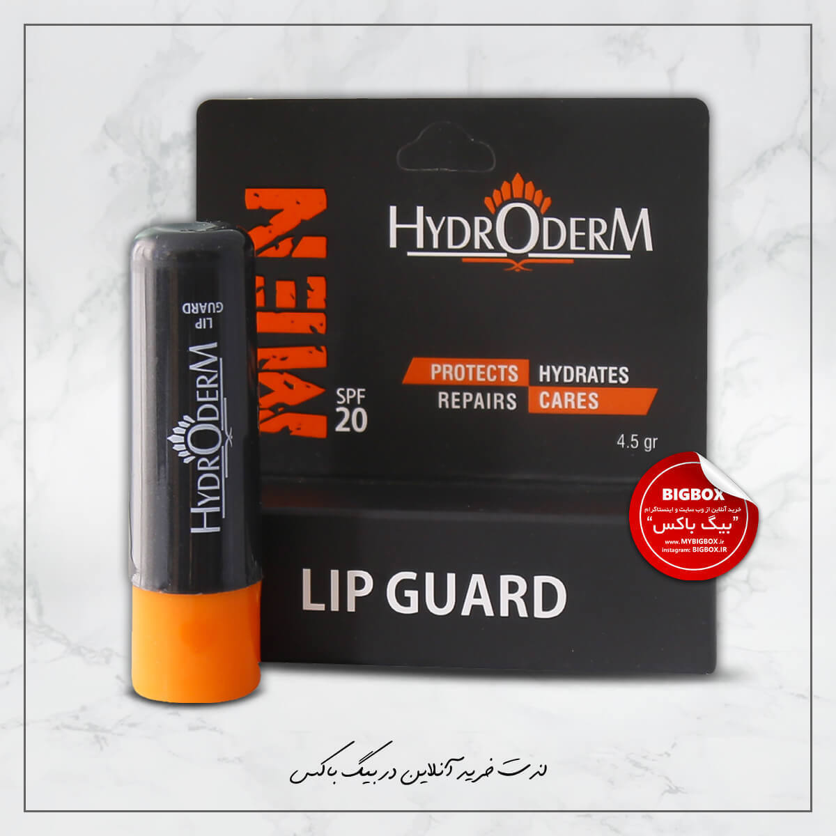  بالم لب آقایان هیدرودرم Lip Guard Spf20 