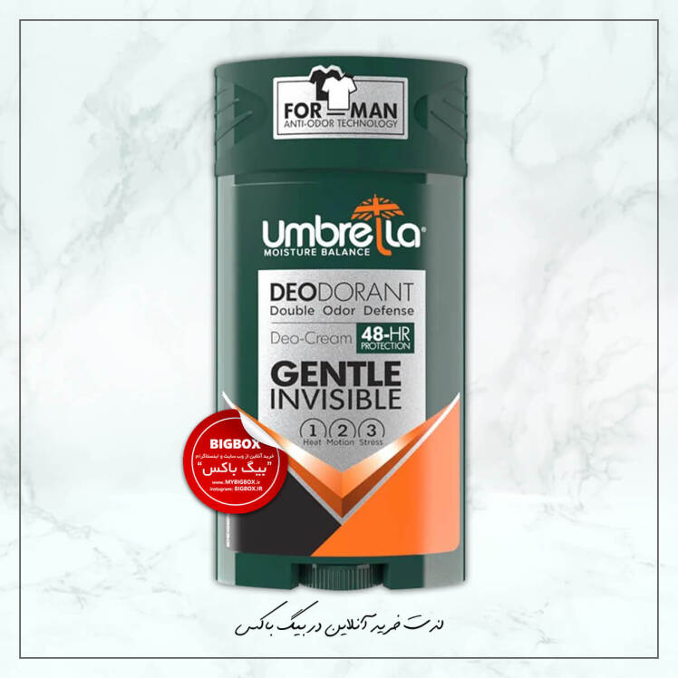 دئودرانت مردانه Gentele Invisible آمبرلا - 90 میلی لیتر
