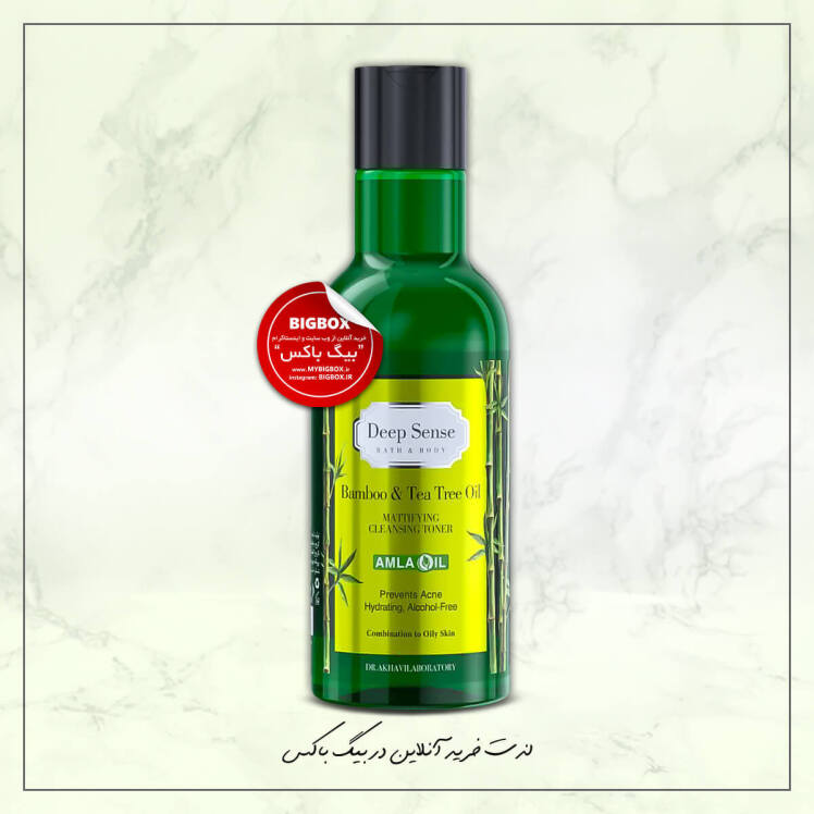 تونر درخت چای و بامبو دیپ سنس پوست چرب و مختلط