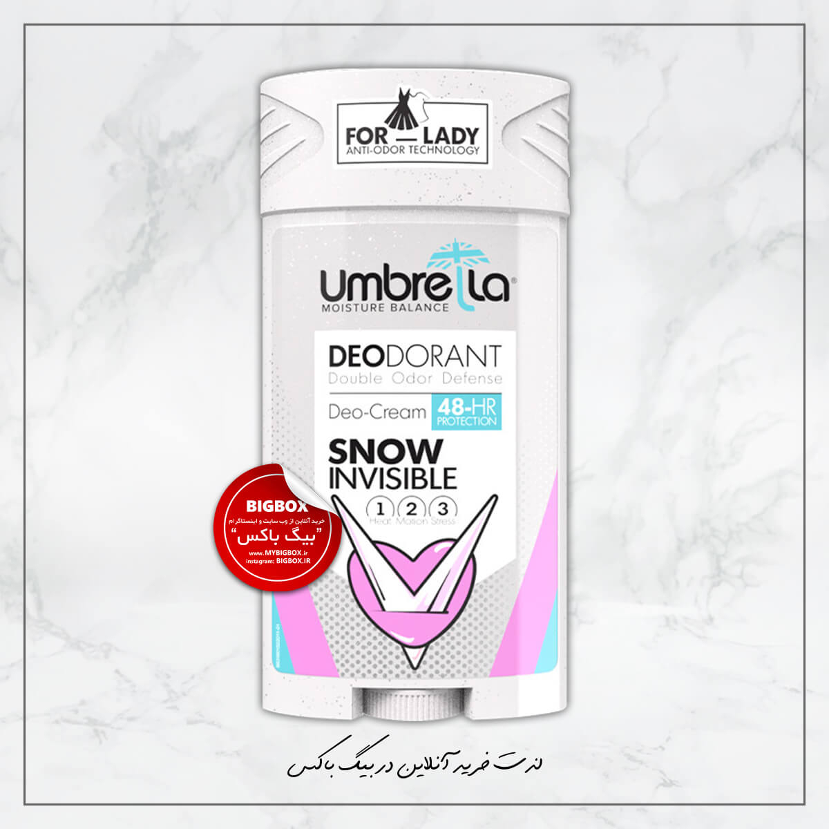  دئودرانت زنانه Snow Invisible آمبرلا - 90 میلی لیتر 