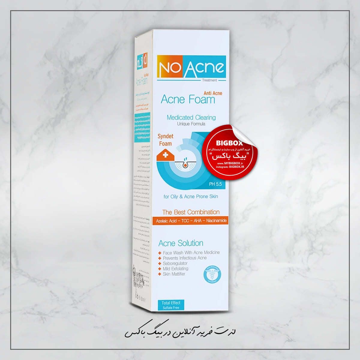  فوم شستشوی تخصصی پوست چرب و جوشدار نو آکنه 