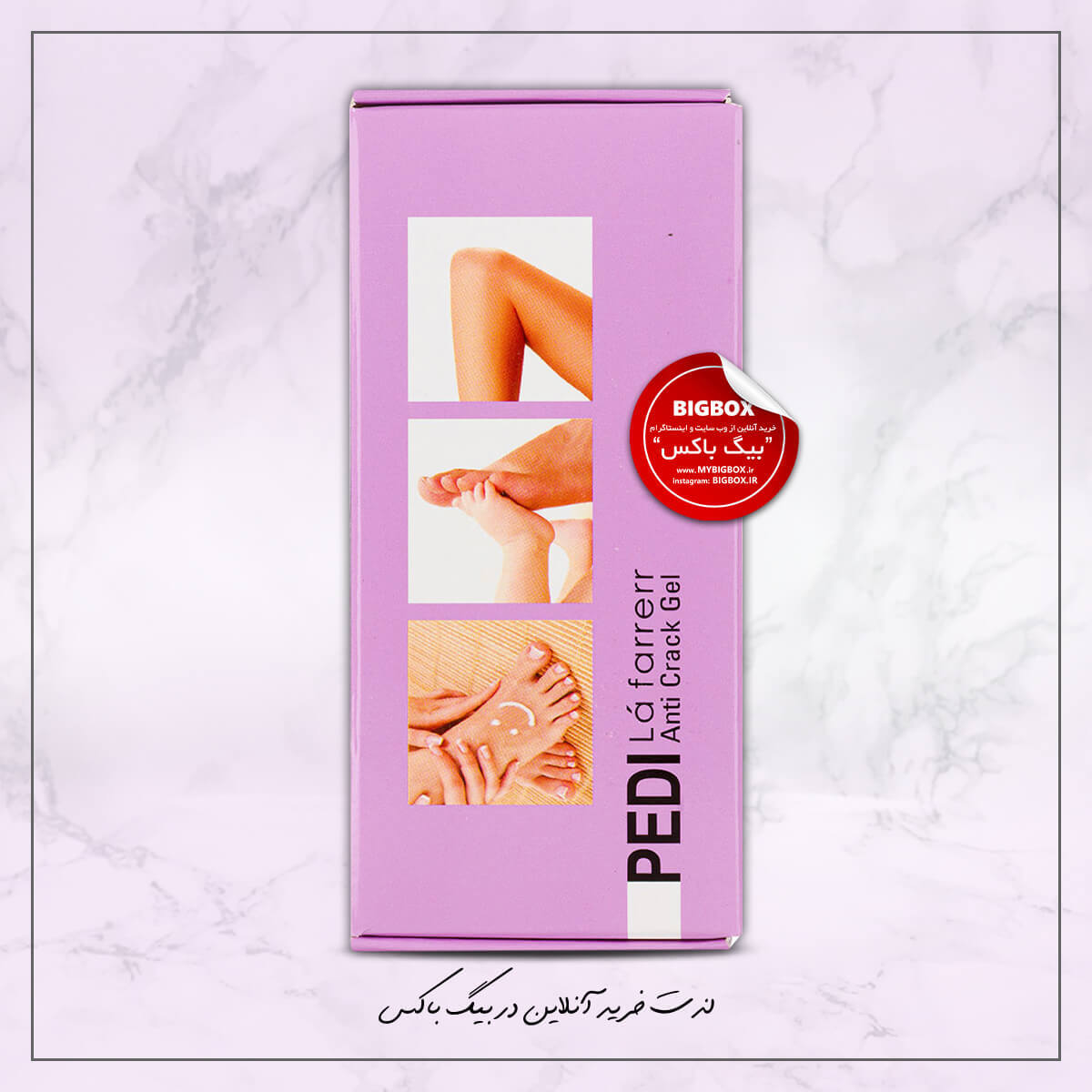  ژل لایه‌بردار ضد ترک پا پدی لافارر – مدل Pedi Anti-Crack Gel (حجم ۶۰ میلی‌لیتر) 