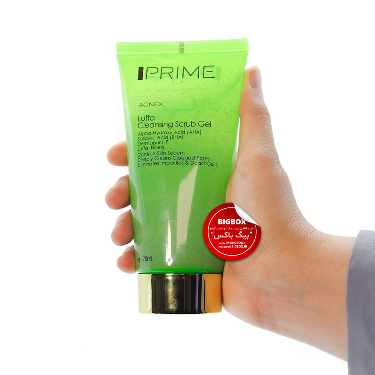 ژل پاککننده اسکراب لوفا پرایم - 175 میلیلیتر