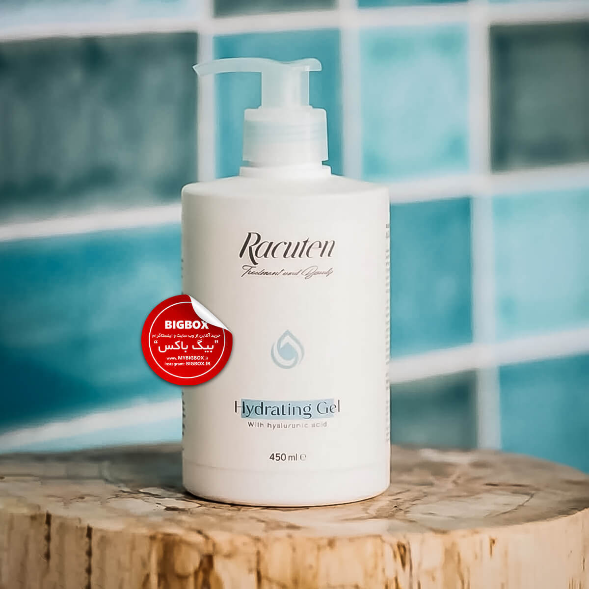  ژل هیدرودرمی راکوتن Racuten Hydrating Gel حاوی هیالورونیک اسید – ۴۵۰ میلی لیتر 