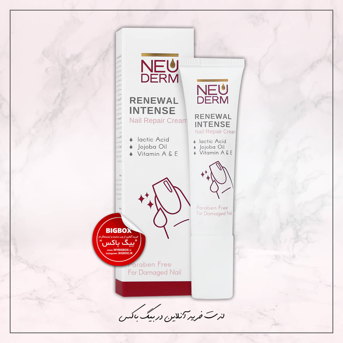  کرم تقویت ناخن رینوال اینتنس نئودرم 