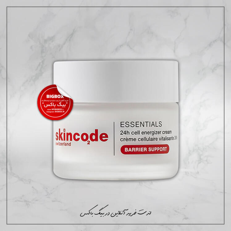 کرم انرژی‌بخش و بازسازی‌کننده پوست ۲۴ ساعته اسکین‌کد با ترکیب ترکیب انحصاری CM-Glucan