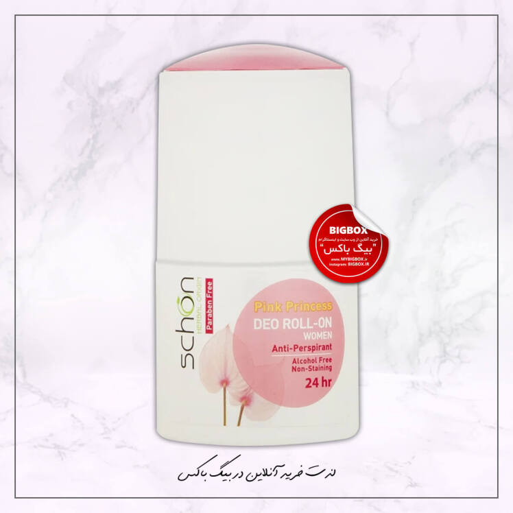دئودورانت رولی Pink Princess شون - 50 میلی لیتر