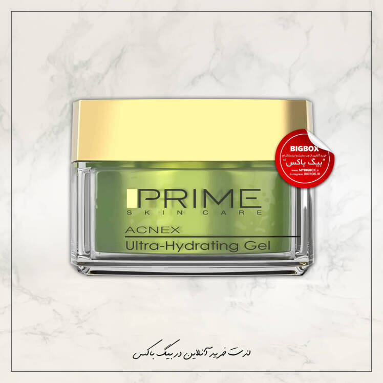 ژل آبرسان قوی پوست چرب پرایم Acnex Ultra Hydrating