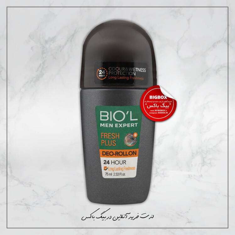 دئودرانت رولی مردانه Fresh Plus بیول - 75 میلی لیتر