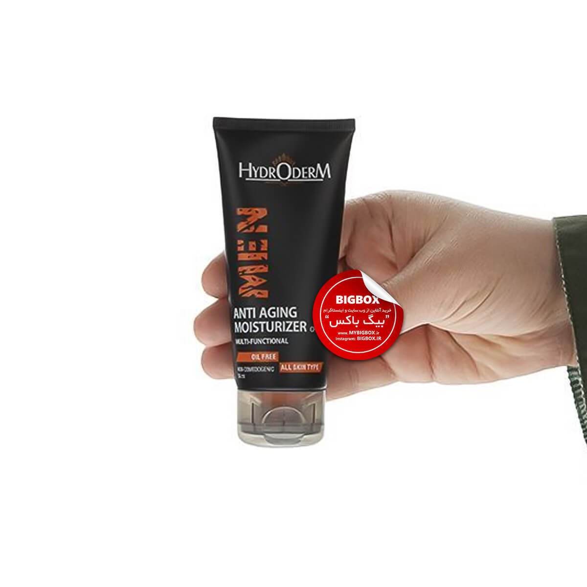  کرم ژل مرطوب‌کننده و ضدچروک آقایان هیدرودرم SPF 15 (فاقد چربی، مات‌کننده) – 50 میلی‌لیتر 