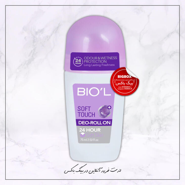دئودرانت رولی زنانه Soft Touch بیول - 75 میلی لیتر