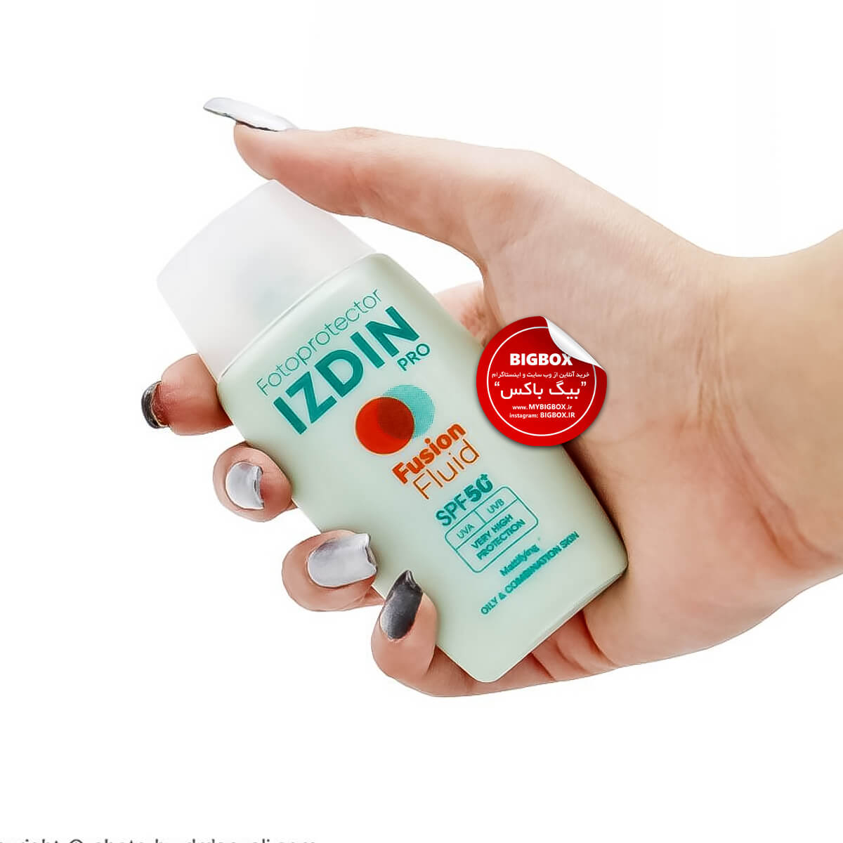 فلوئید ضد آفتاب فیوژن ایزدین پرو SPF50