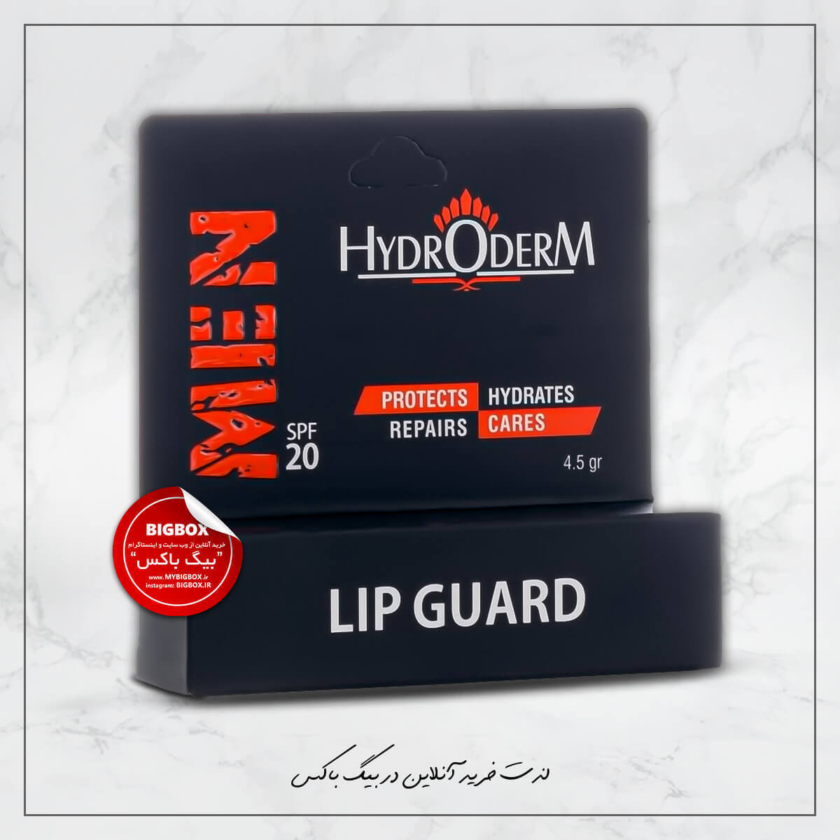 بالم لب آقایان هیدرودرم Lip Guard Spf20 