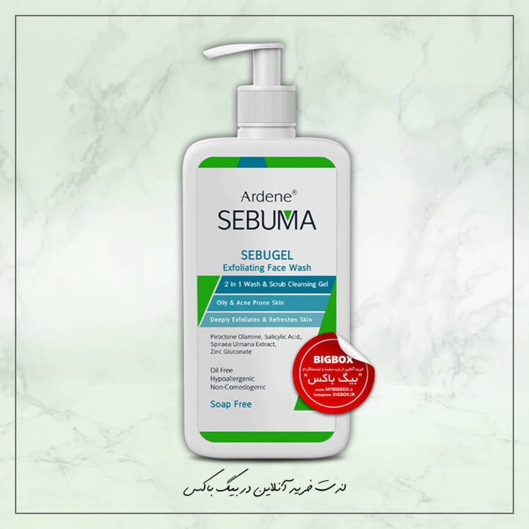 ژل لایه‌بردار Sebugel آردن سبوما سبوژل 350 میلی لیتر