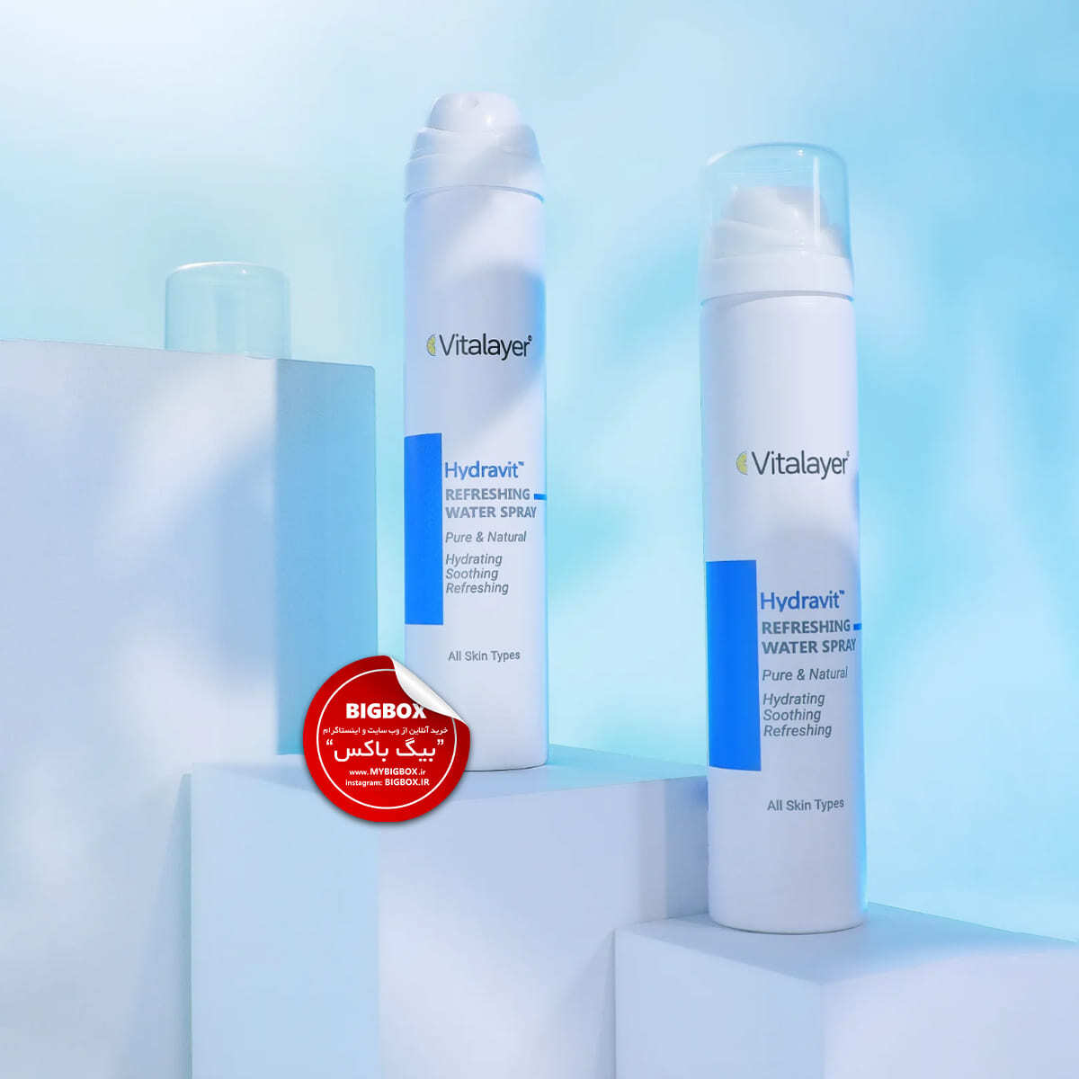  اسپری آب هیدراویت ویتالیر 75 میلی‌لیتر Hydravit 