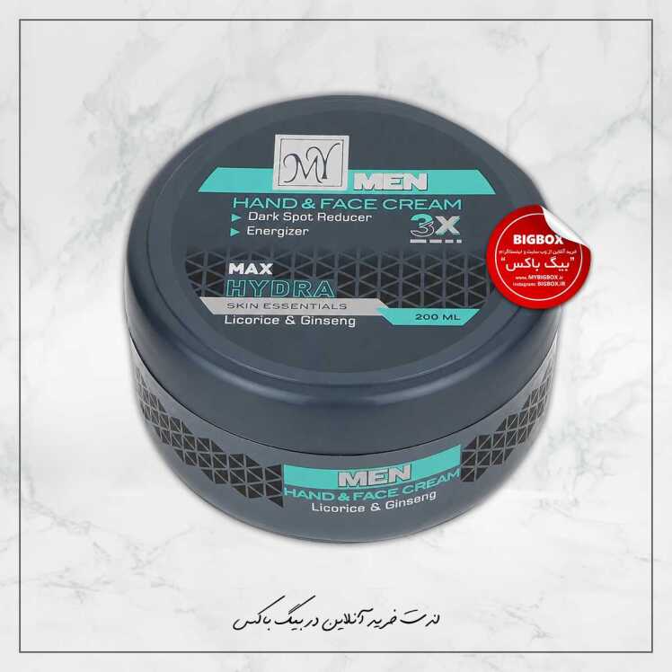 کرم مرطوب کننده مکس هیدرا مردانه مای من - 20۰ میلی لیتر