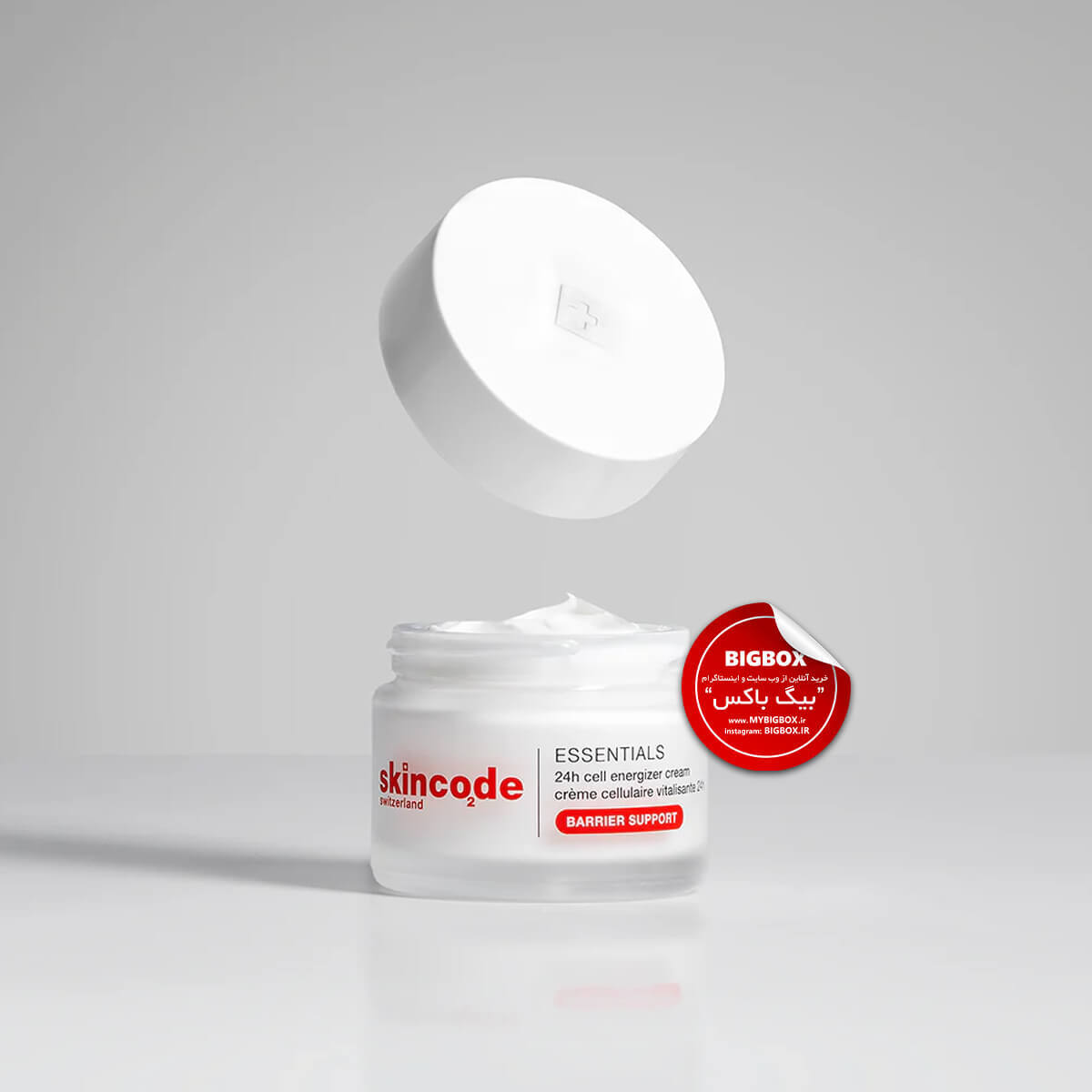  کرم انرژی‌بخش و بازسازی‌کننده پوست ۲۴ ساعته اسکین‌کد با ترکیب ترکیب انحصاری CM-Glucan 