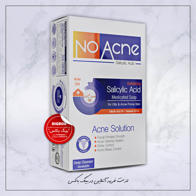 صابون لایه‌بردار و ضدآکنه سالیسیلیک اسید نوآکنه Salicylic Acid No Acne