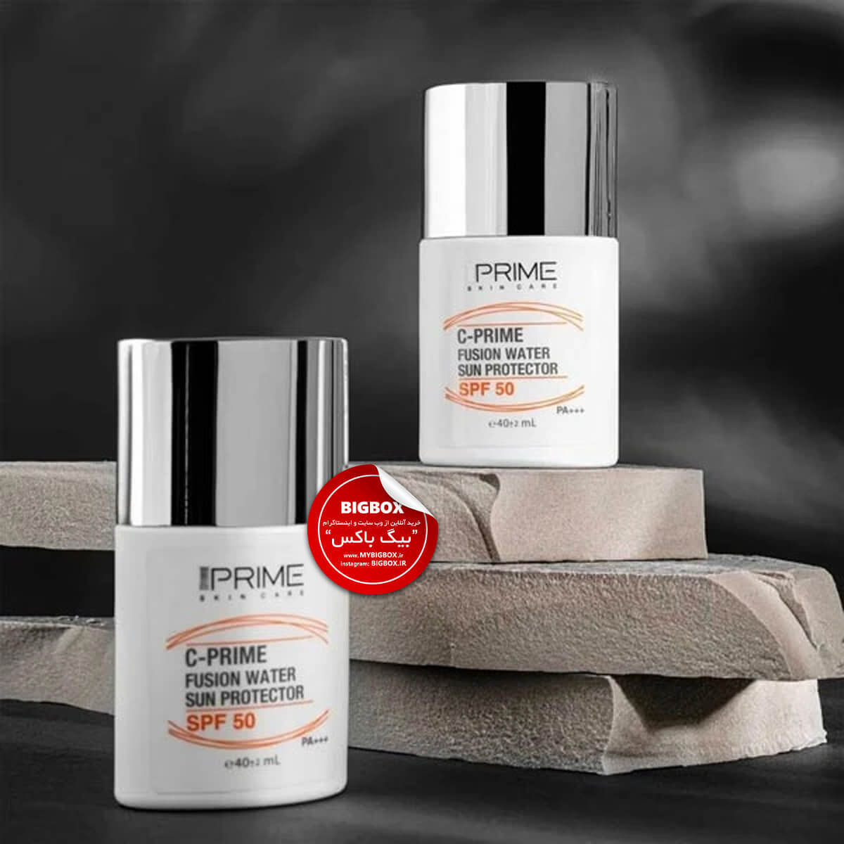 فلوئید ضد آفتاب SPF 50 ویتامین C فیوژن واتر پرایم - 40 میلیلیتر